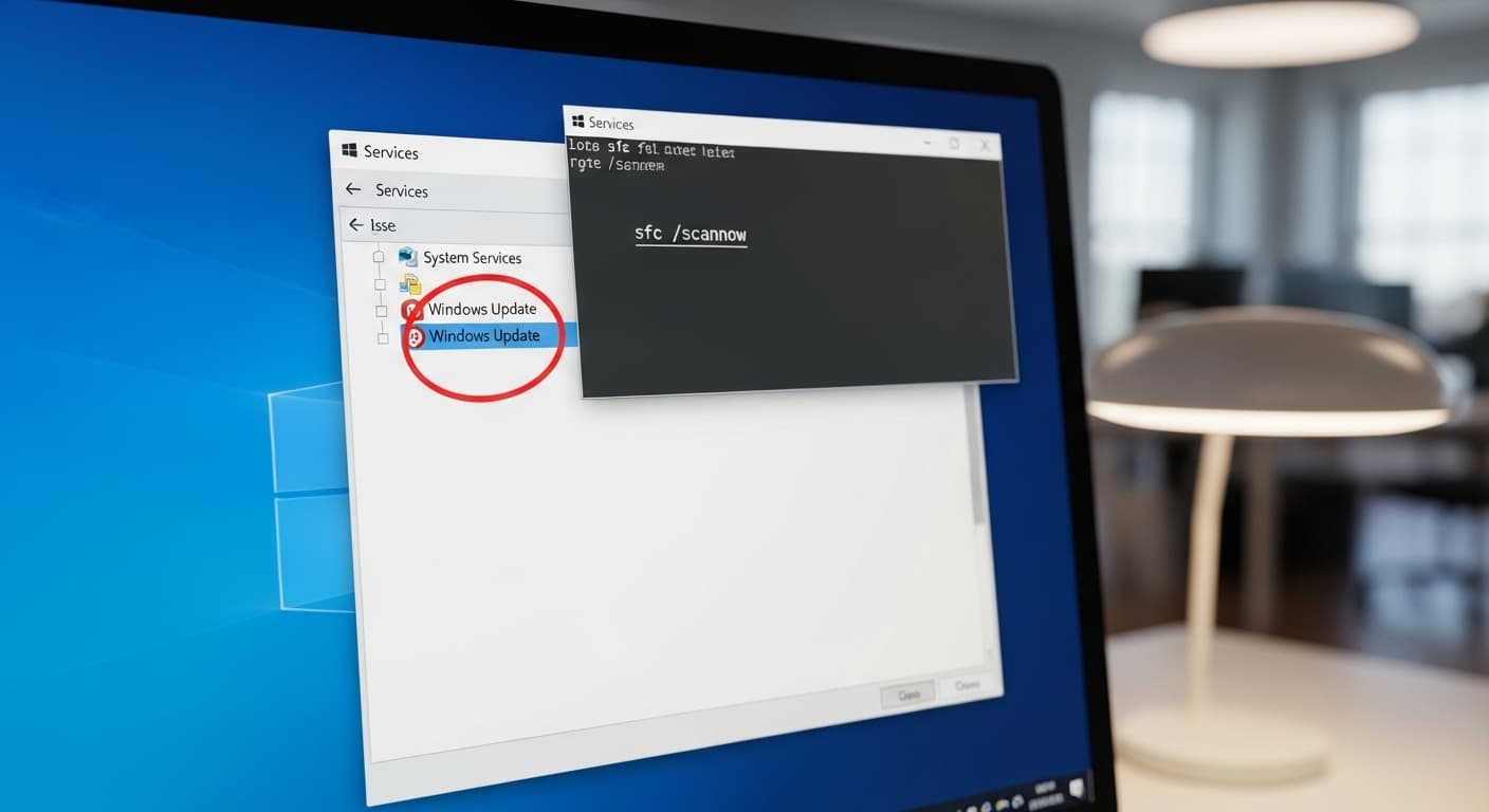 Error 0x80070422: Windows Service Not Running