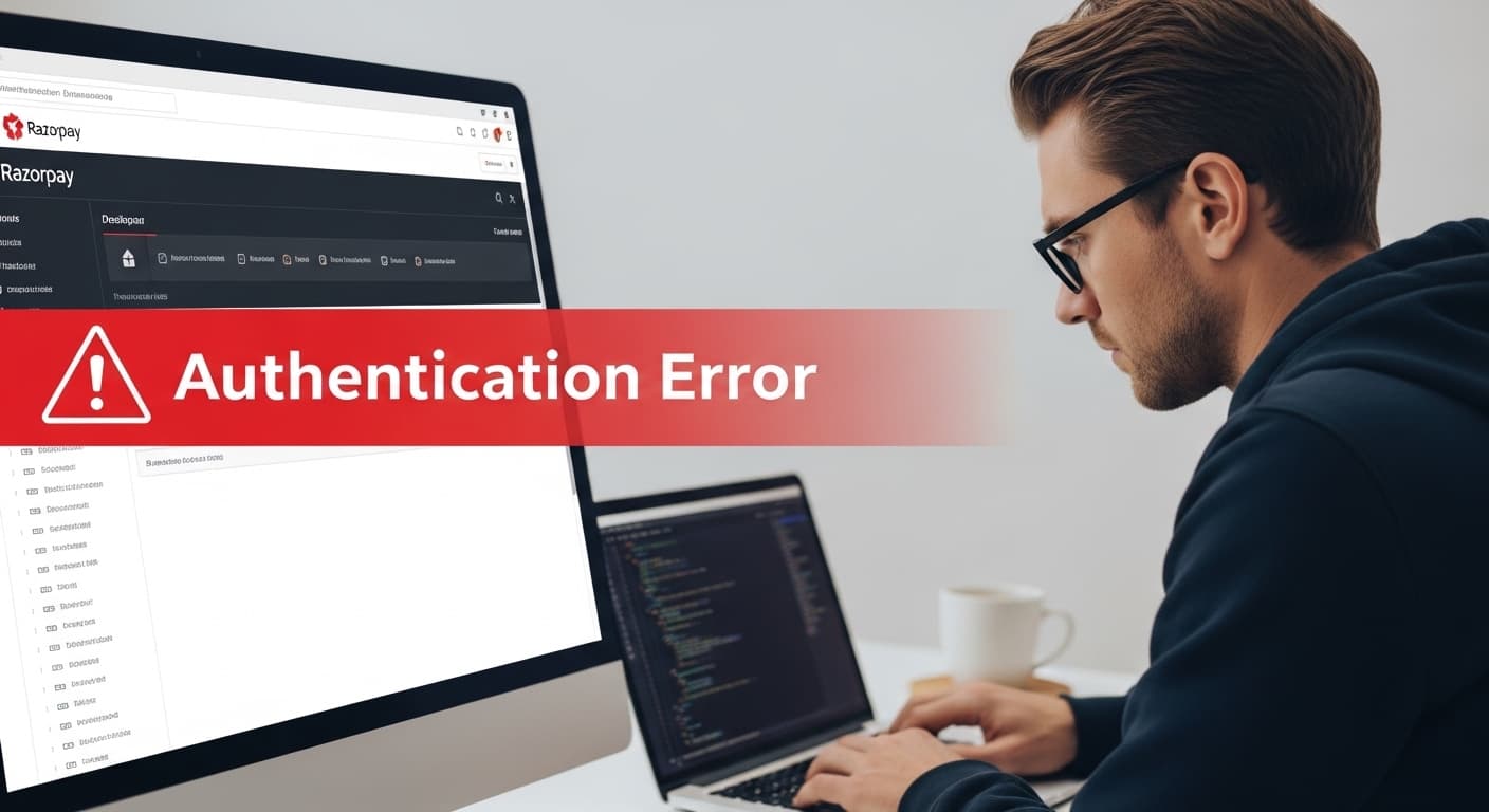 Razorpay Authentication Error